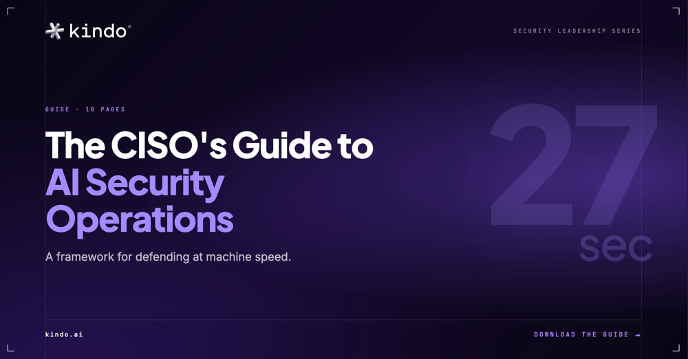 The CISO's Guide to AI Security Operations_HERO
